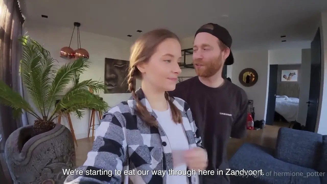 Hermione Potter Gives A Slow Handjob POV