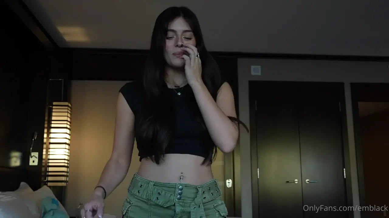 Emily Black Showing Off Her Underwear New