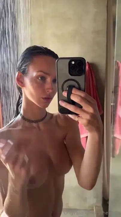 Rachel Cook Showering Nude