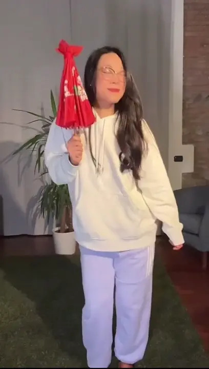 Asianfoxyvip Turns Her Hoodie Into Hot Red Lingerie