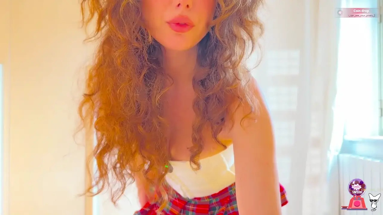 Schoolgirl Cleopatra Sinns Stripping