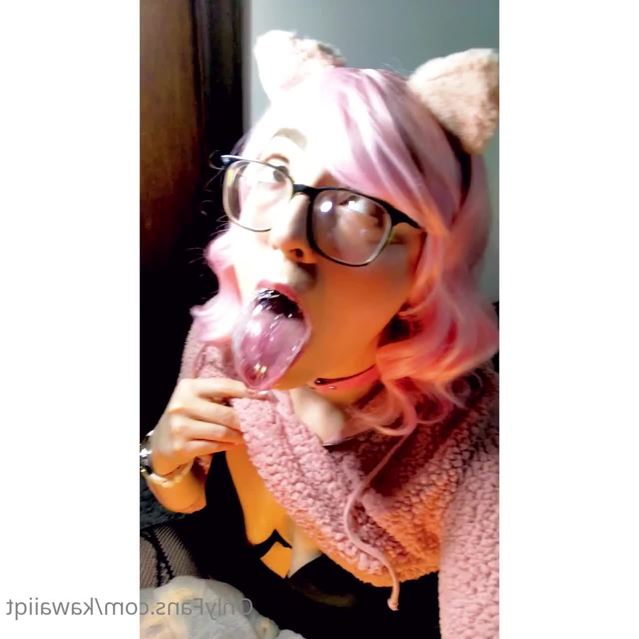 KawaiiQT - Dirty daddy talk JOI BlowJob Cum Countdown and Teasing 14 min  Tip 