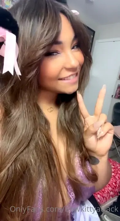 Bbwkittyattack Looks Cute In Slutty Lingerie