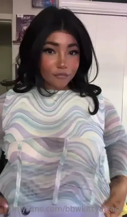 Bbwkittyattack Teases Her Busty Tits
