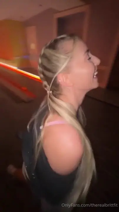 Therealbrittfit Gives Blowjob And Gets Fucked Doggy Style POV