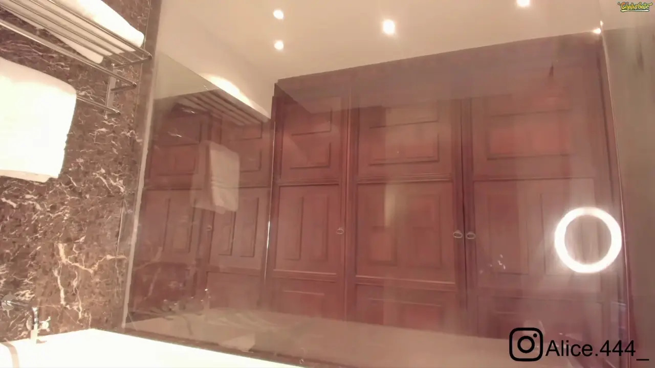 Alice Practice Seduces You Naked In The Jacuzzi And In The Shower