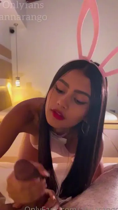 Bunny Anna Arango Hopping On A Dick