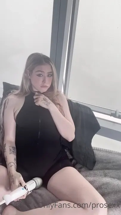 Rose Prosexx's Best Friend Is Her Wand Vibrator