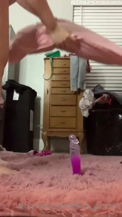 KenishaFineasf Riding Her Toy