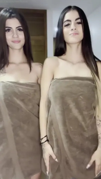 MarinTwins Before Shower Tease