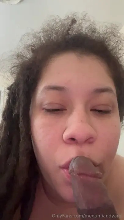Megamiandyami Gently Licking A Cock Tip