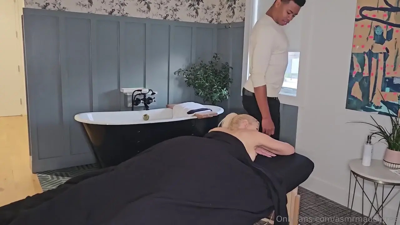 ASMR Maddy Massage And Creampie