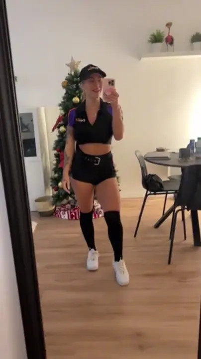 Sexy Delivery Girl Margot Dulac Brings Extra Package