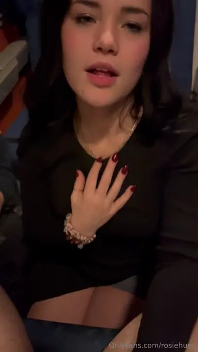 Rosie Hues Naughty Train Car BJ - ePornLeak
