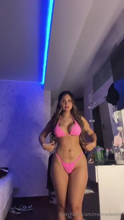 Sexy Pink Bikini Showcase By Mercedesns