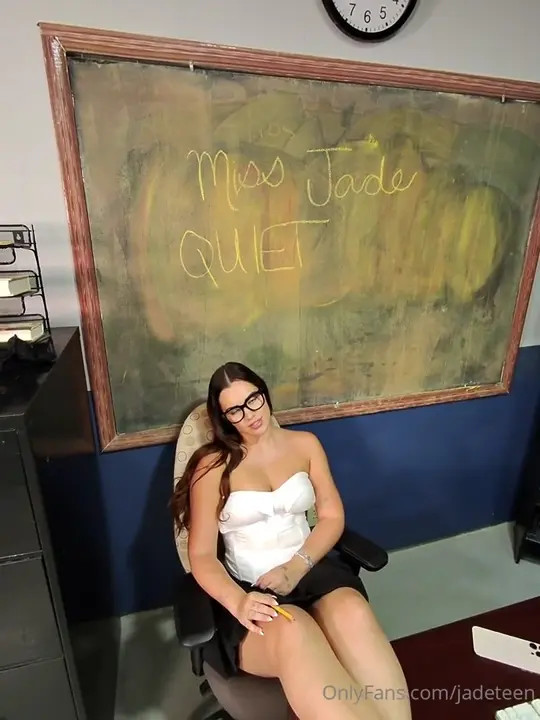 Jade Teen Creampie Sex With Her Teacher