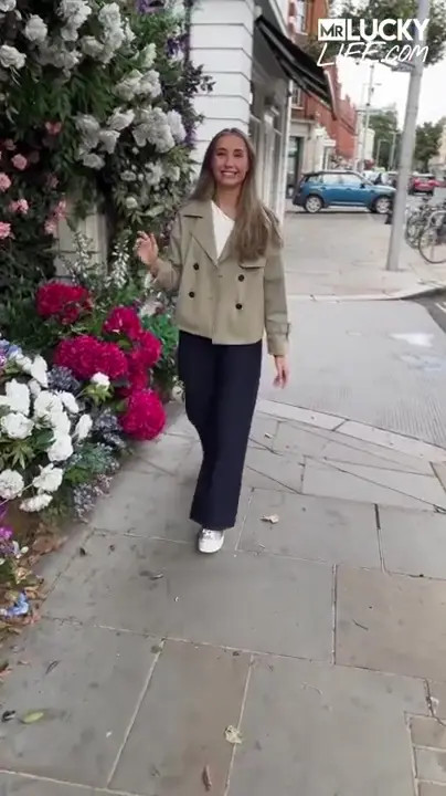 Lillian Phillips Lights Up London With Mr. Lucky