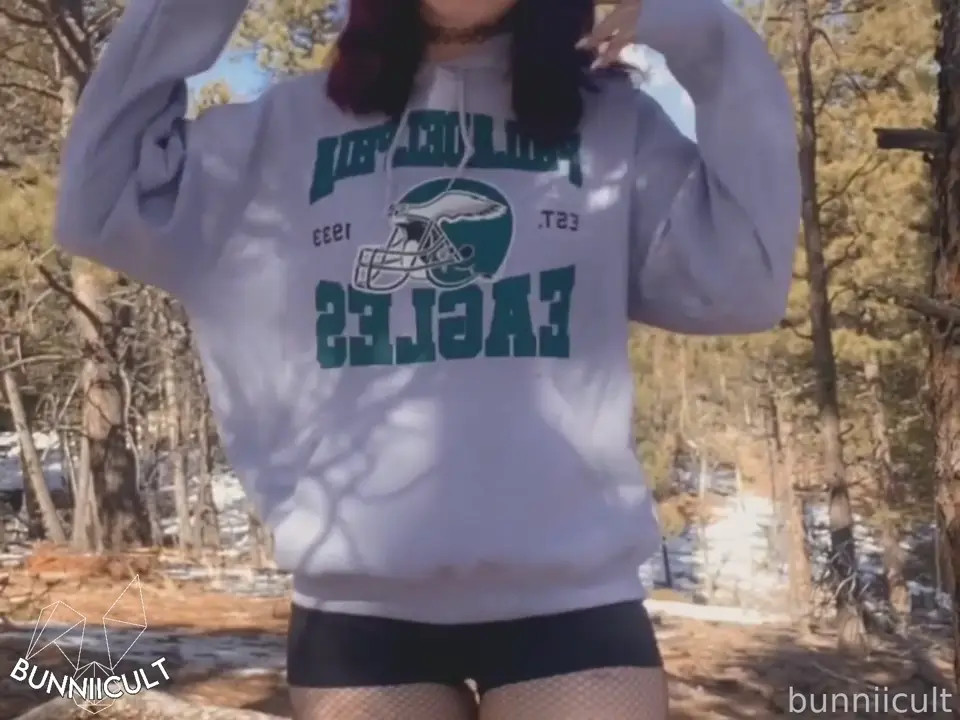 Naughty Bunniicult Rides A Cock Outdoors