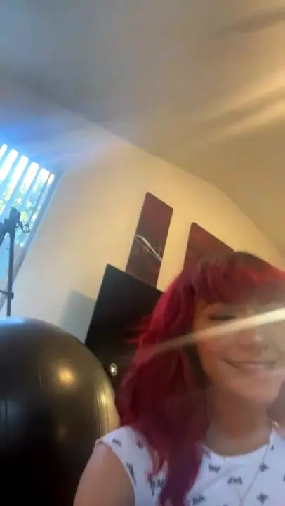 Yourtokengirl Enjoys Riding A Black Dildo