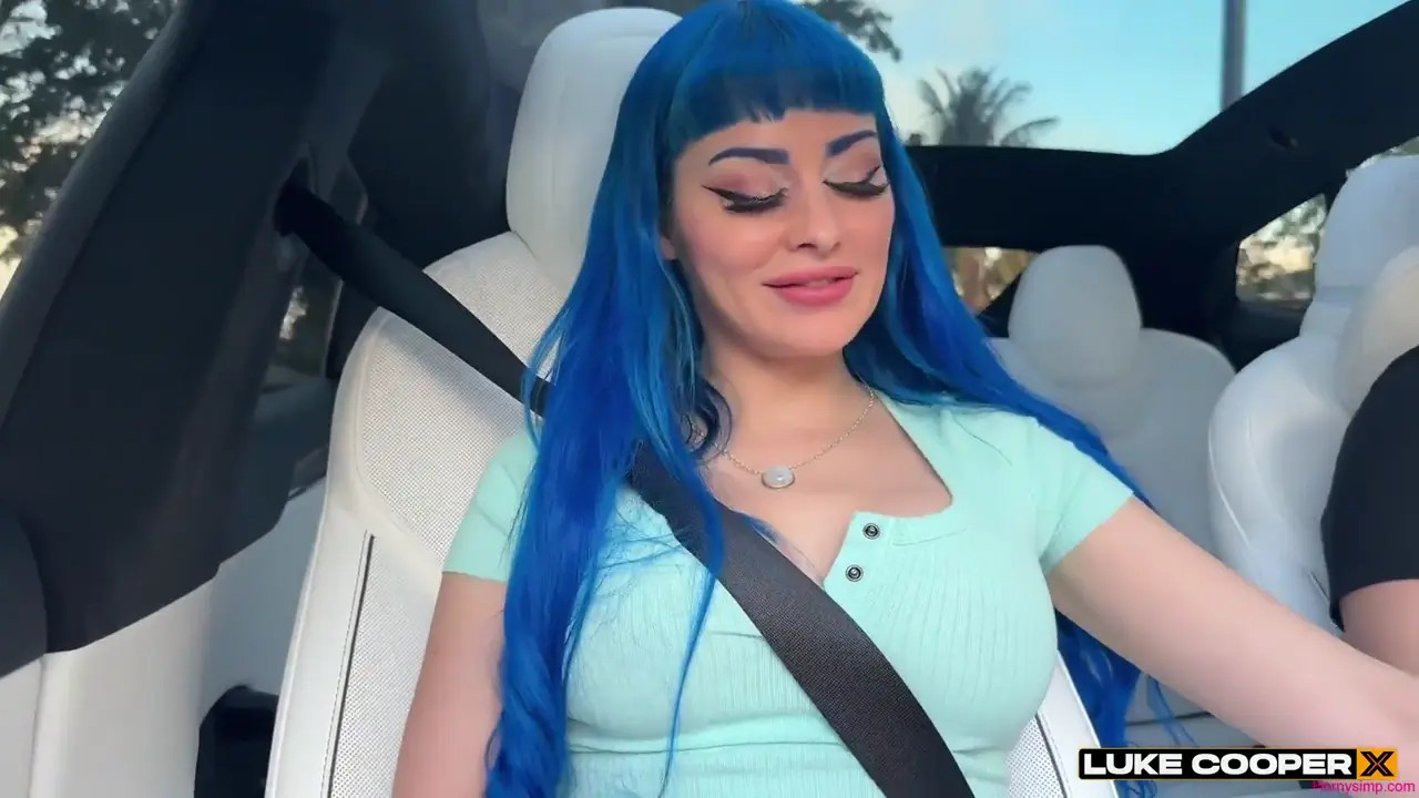 Jewelz Blu Rides Luke Cooper's Cock In A Tesla - ePornLeak