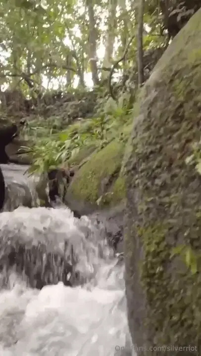 Silverriot Goes Topless In The Forest - ePornLeak