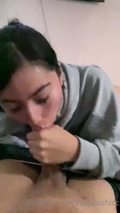 Solescchicc Distracts With A Blowjob