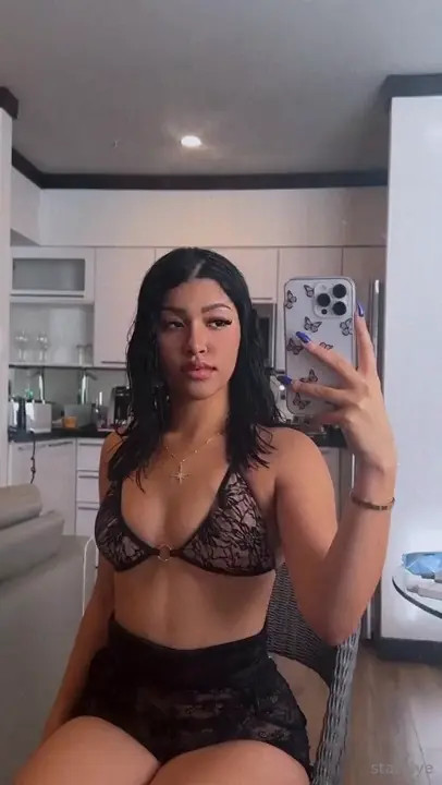 Starniye Poses Her Body In Lingerie