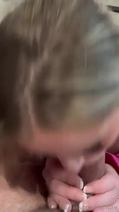 FlirtyGem Sucks And Sits On A Cock