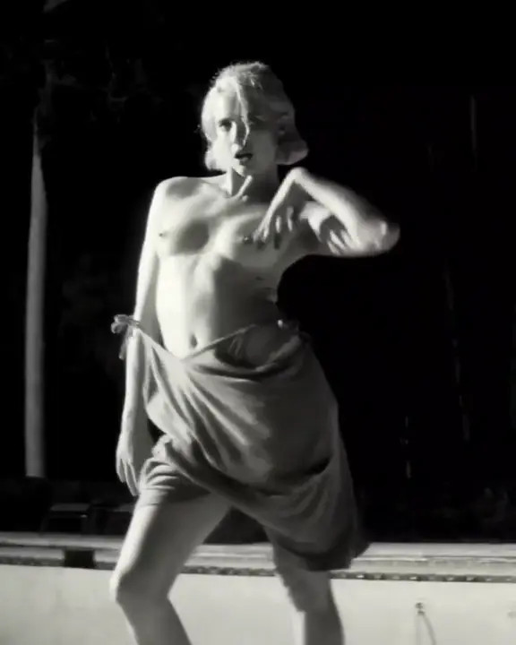 Margaret Qualley Strips For A Tit Tease