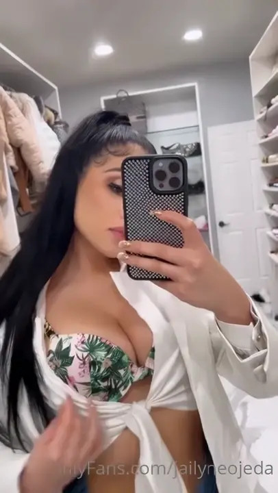 Jailyne Ojeda Teases With Her Cleavage