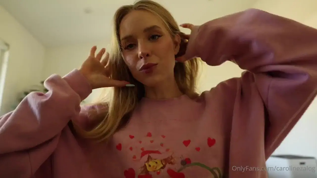 Caroline Zalog Sexy Lingerie Seduction - ePornLeak