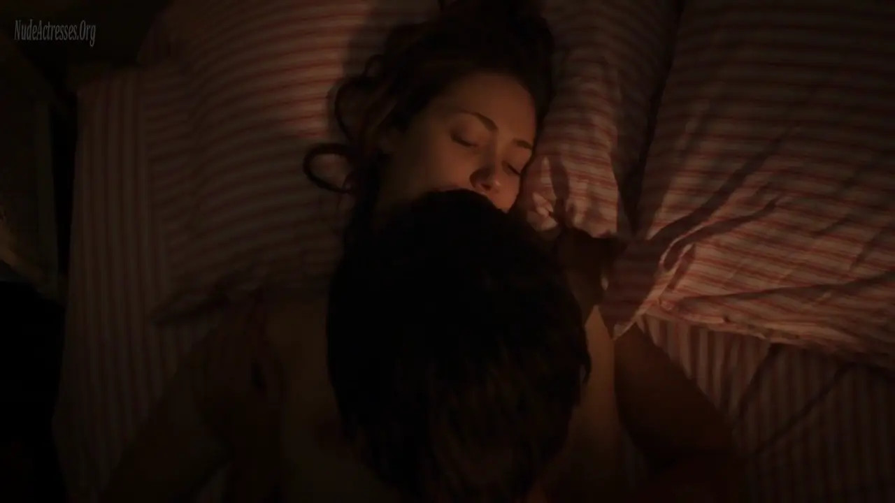 Emmy Rossum Gets Taken On The Bed