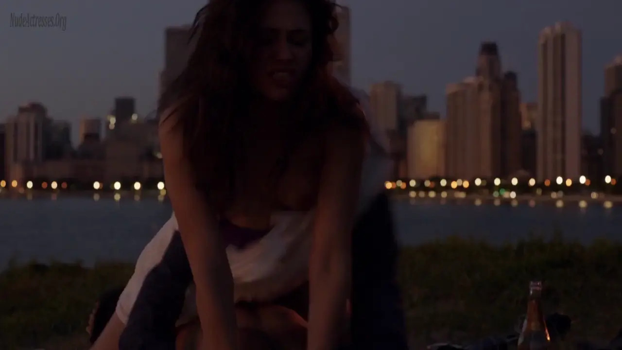 Emmy Rossum Outdoor Picnic Sex