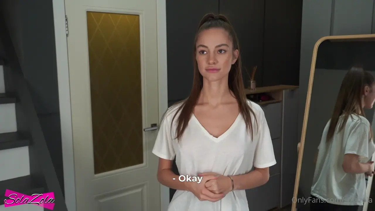 Cleaning Lady Solazola Swallows Cum After Sex