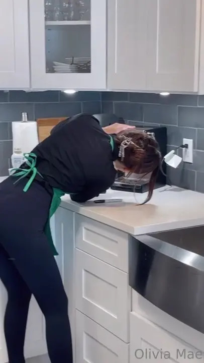 Customer Bangs Barista Goddess Olivia Mae