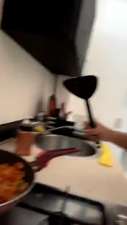 Roberta Franco Cooks With Her Boobs Out