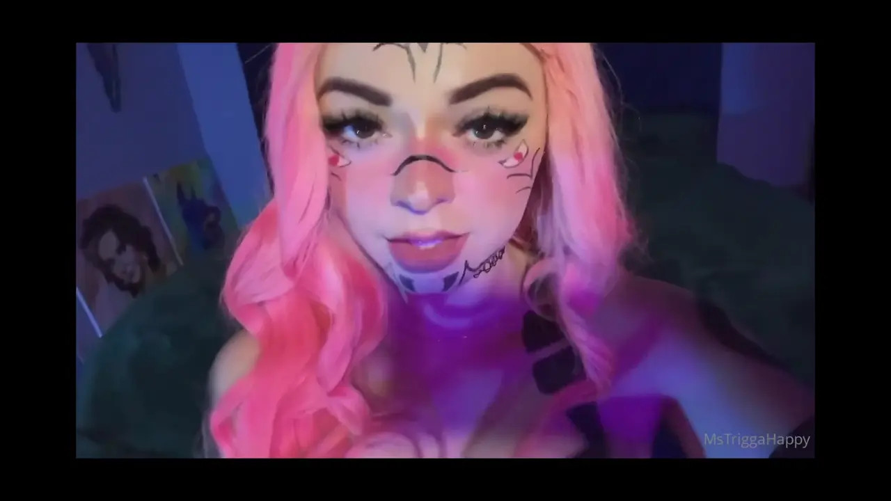 Mstriggahappyy Fondles Her Breasts As Sukuna - ePornLeak