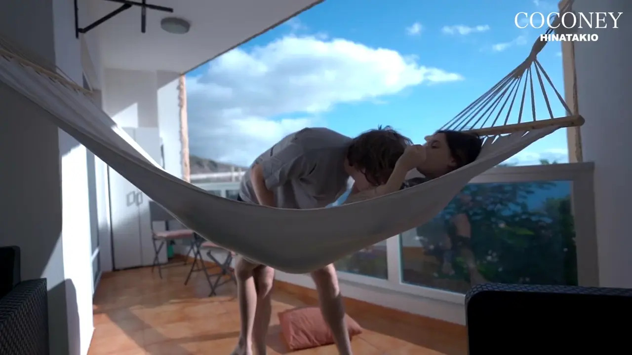 Coconeyx Gets Drilled On The Balcony