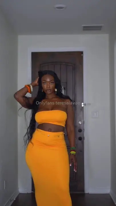 Teresa Lavae Fits Her Curves In A Dress