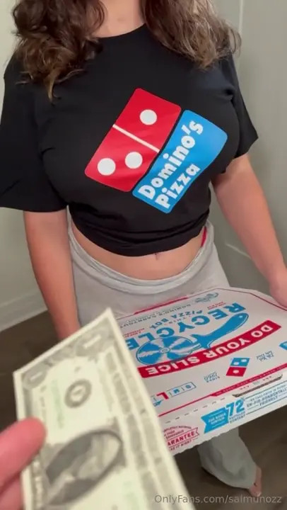 Pizza Delivery Girl Salomelons Gets Pounded