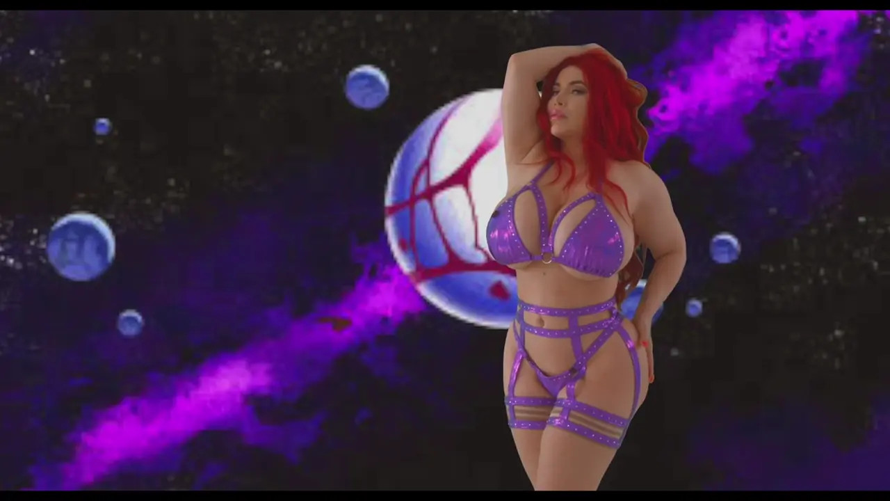 Starfire Korina Kova Flaunts Her Huge Breasts