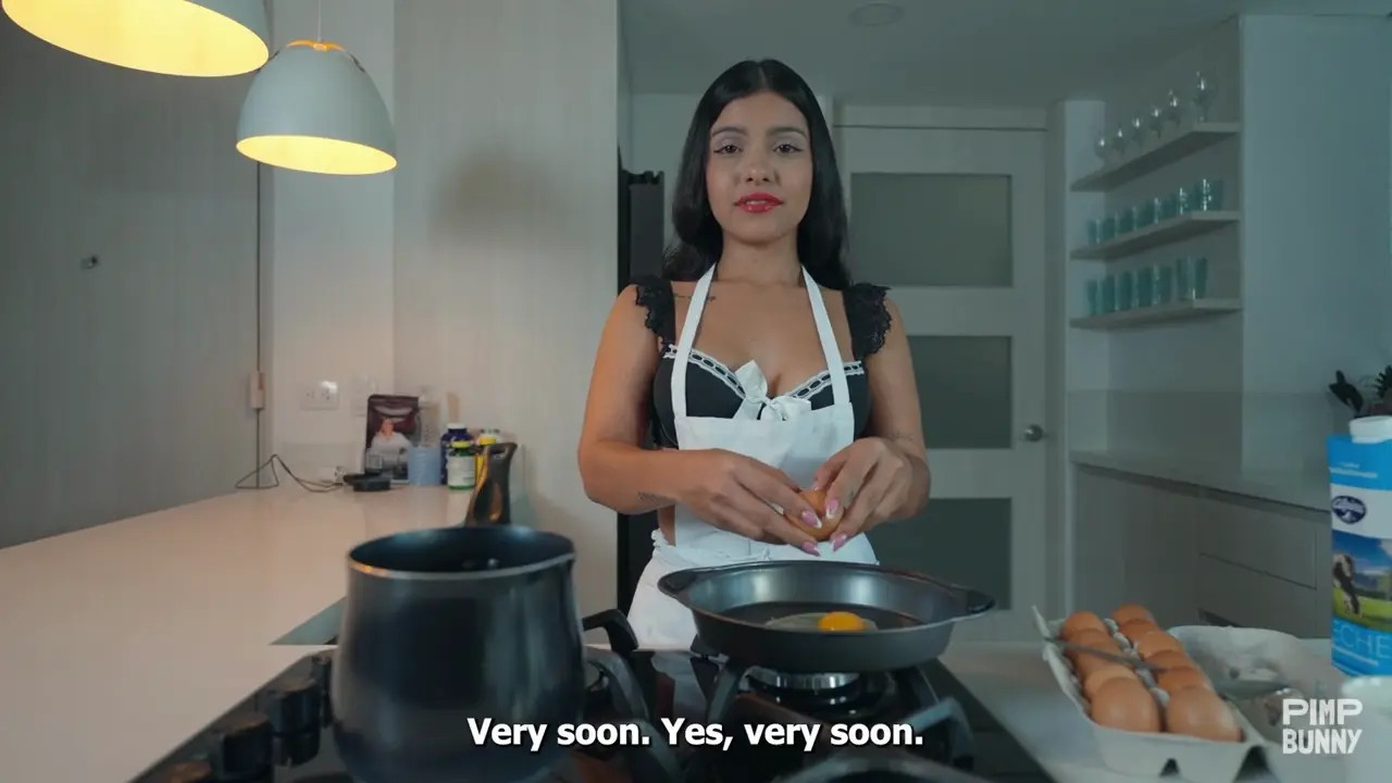Camila Henao Squirts On Scrambled Eggs