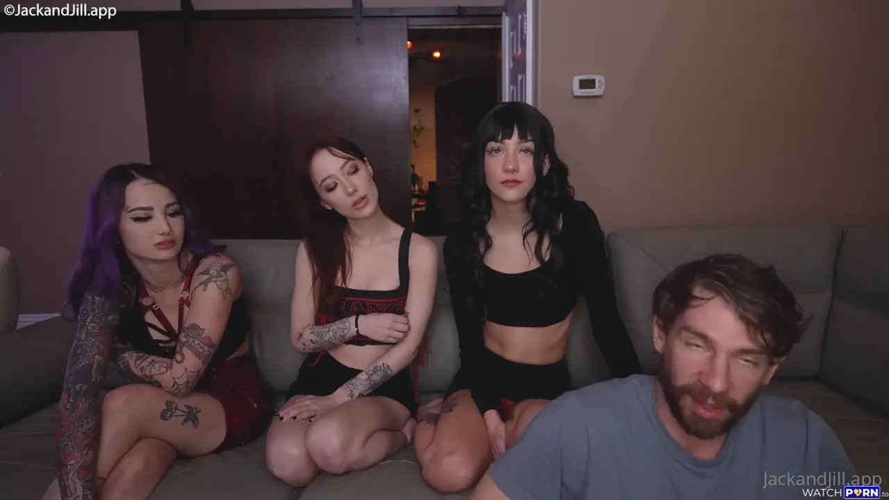 Valerica Steele, Lillyy Luna & Maryvienna Enjoys Jack's Big Cock