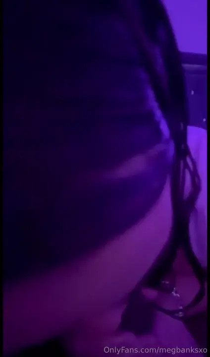Megbanksxo Jacks Off And Fucks A BBC