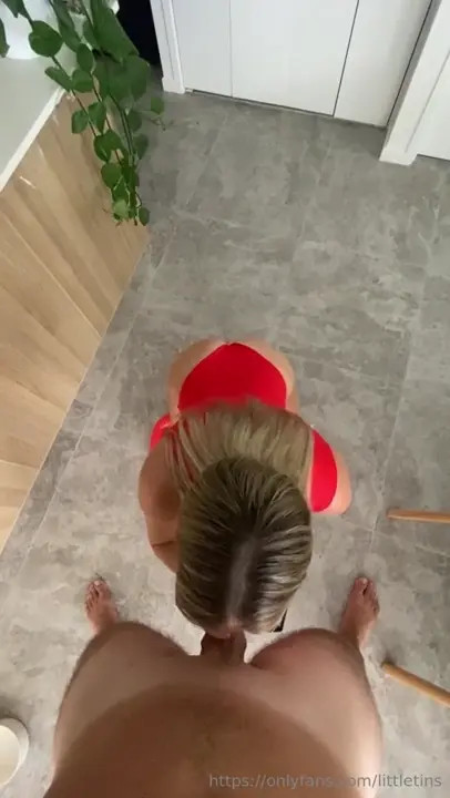 LilTinsss Gives An Oral Pleasure & Rides It