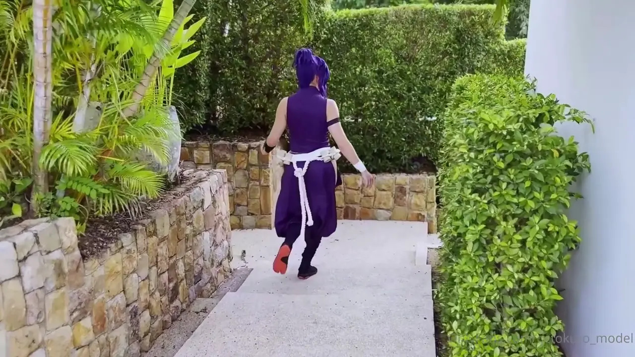 Octokuro's Yuzuriha Enjoys Four Cocks