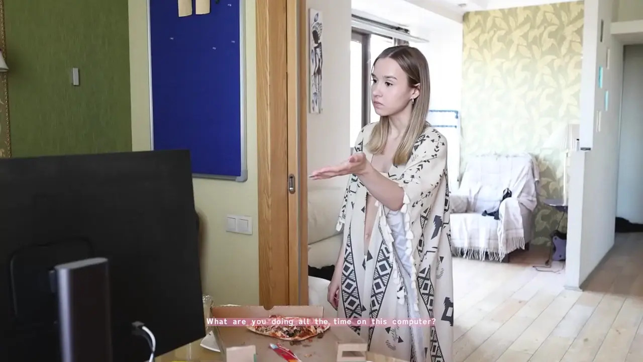 Karina Oblepihova Gets Pounded On The Table