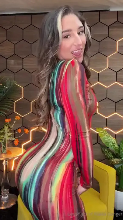 Abella Danger Strips And Teases With Her Body