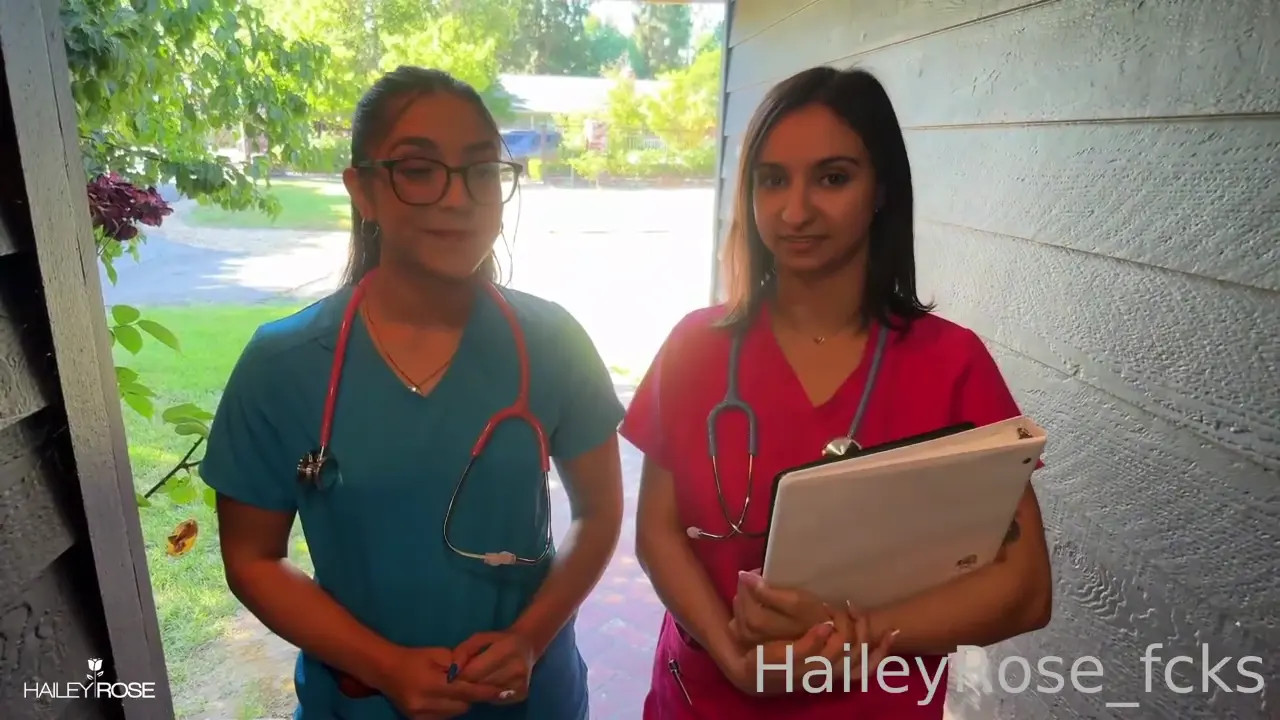 Nurses Hailey Rose And MadisonWildexxx Threesome