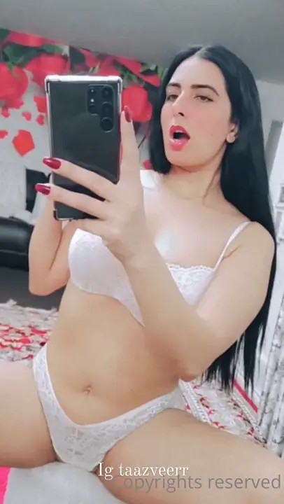 YourDreamGirrll Shows Off In White Lingerie